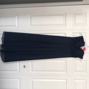 Lace Navy, Bill Levkoff dress - style 1144